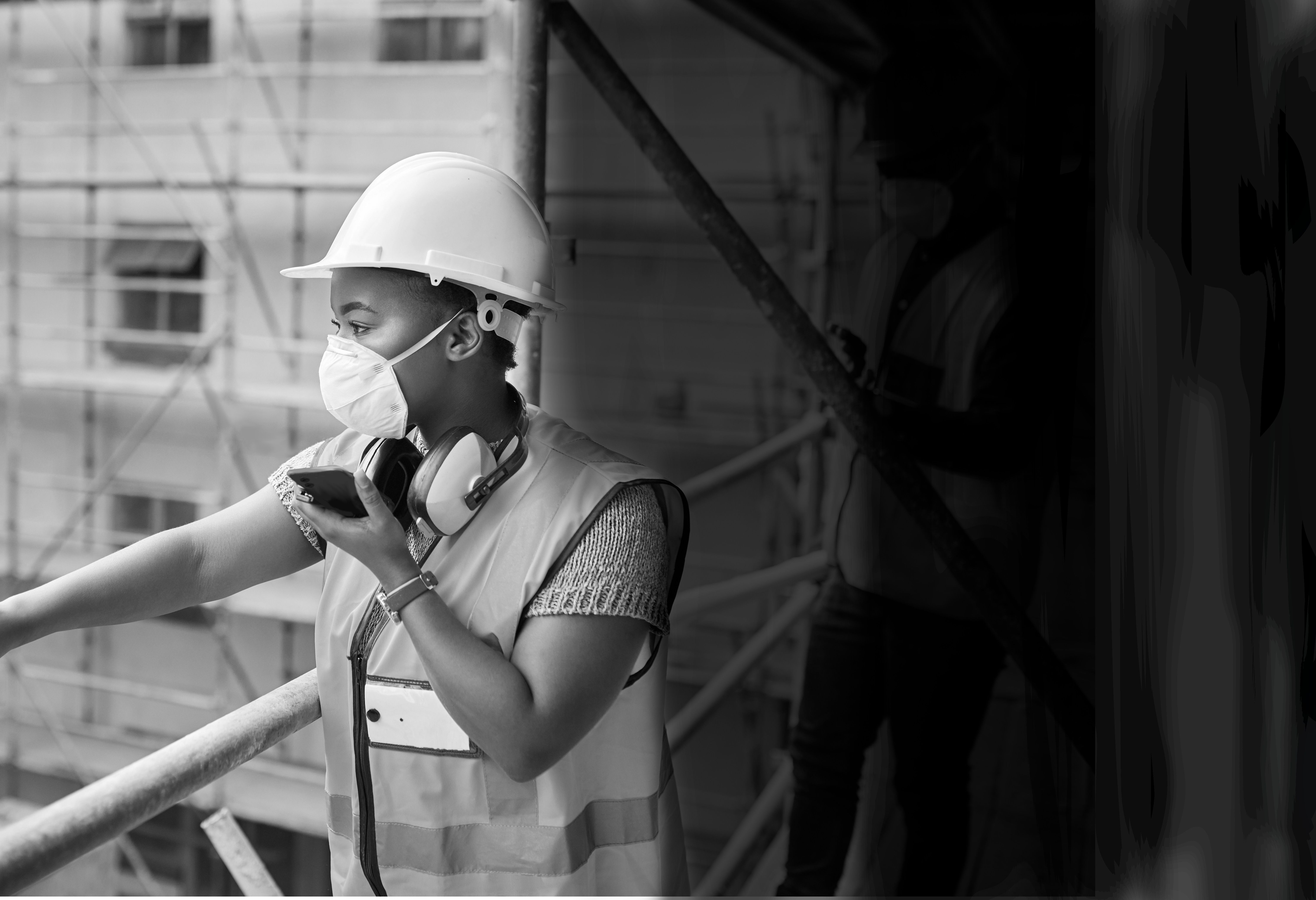 Construction Safety With Shade